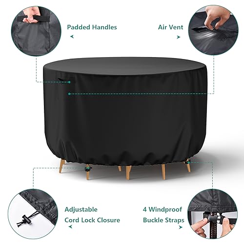 Round Patio Furniture Cover