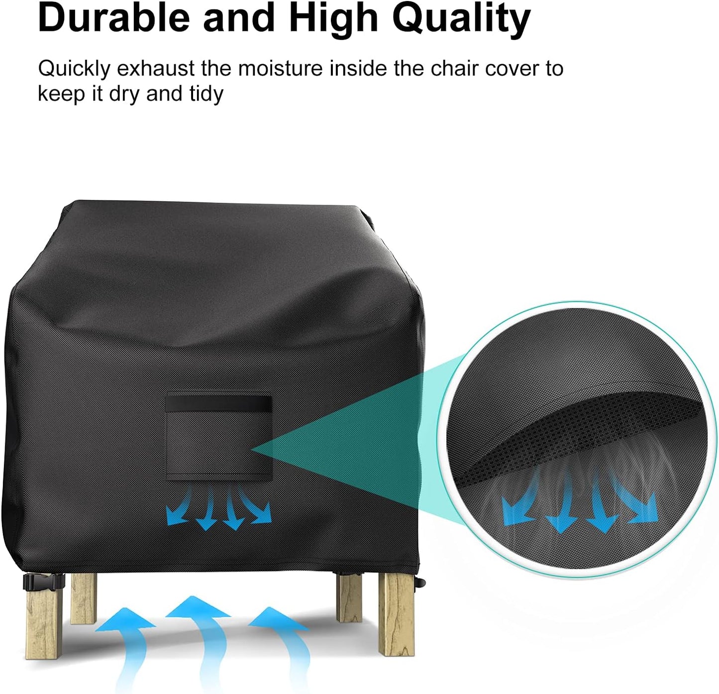 Patio Chair Covers for Outdoor Furniture Waterproof 2 Pack