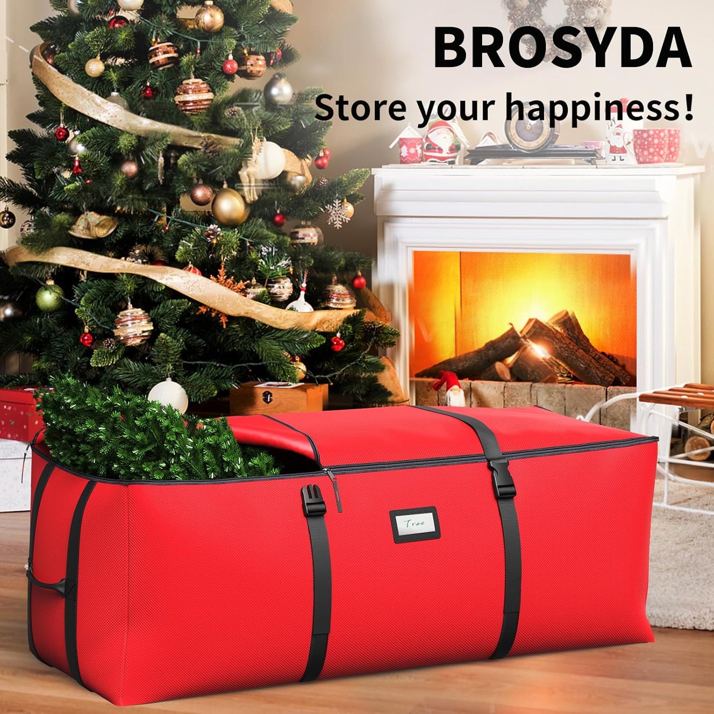 Christmas Tree Storage Bag (Red)