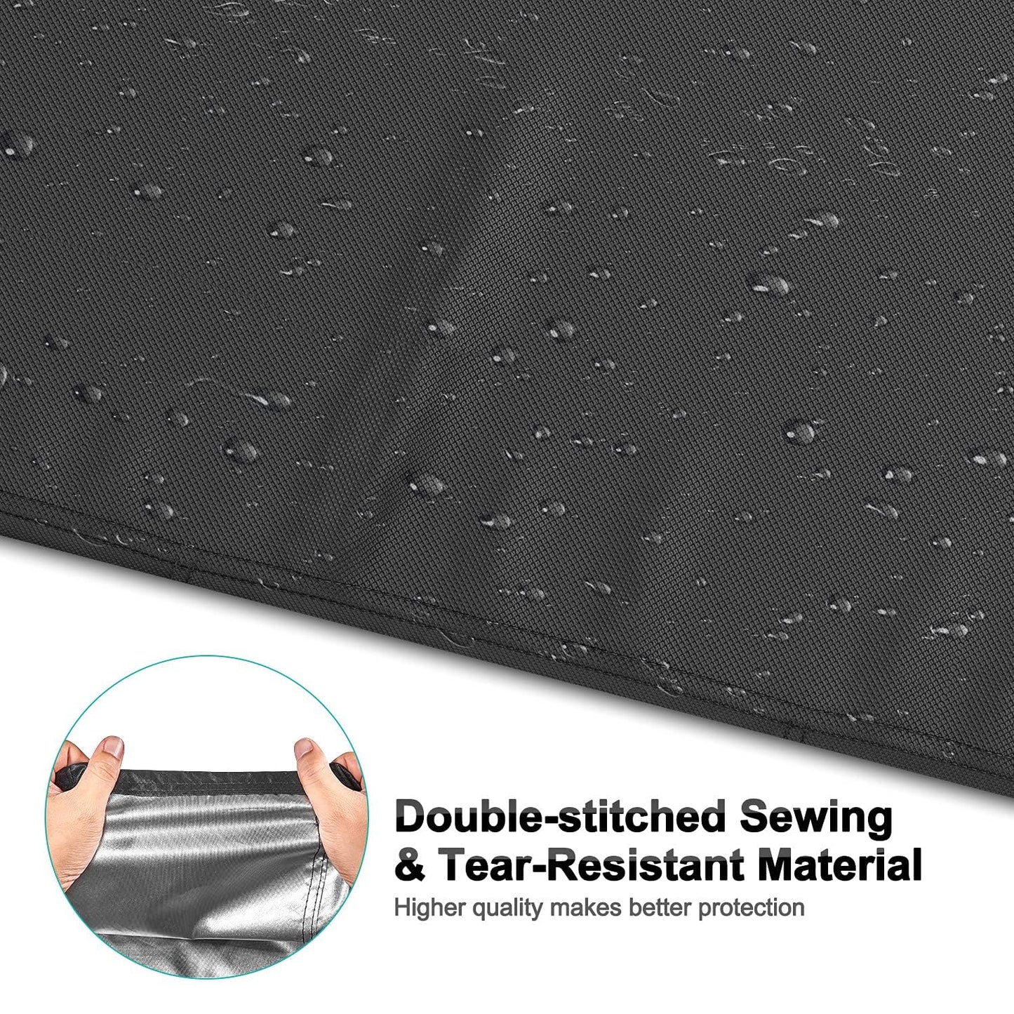Central Large Air Conditioner Cover balck