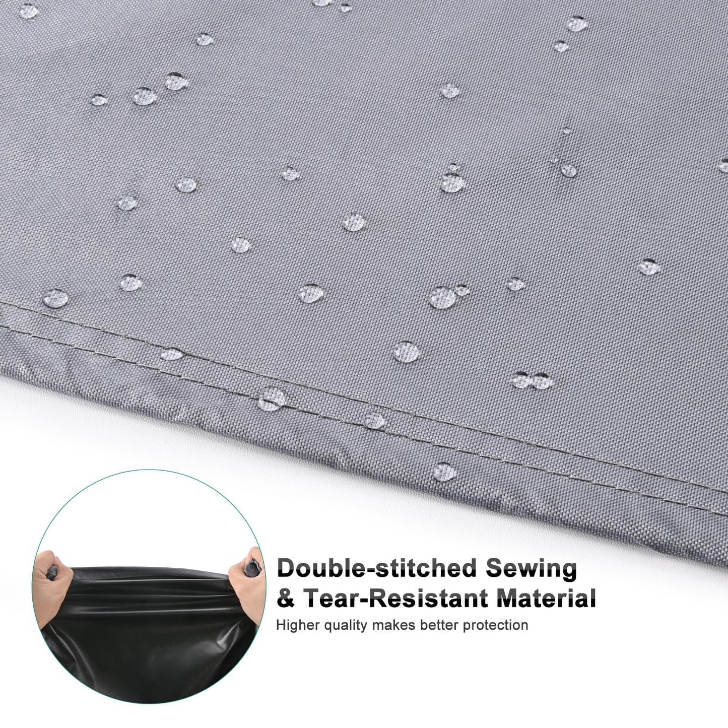 Central Large Air Conditioner Cover Grey
