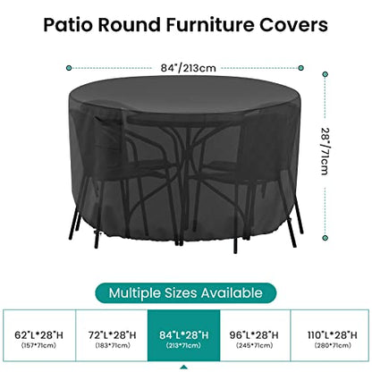 Round Patio Furniture Cover