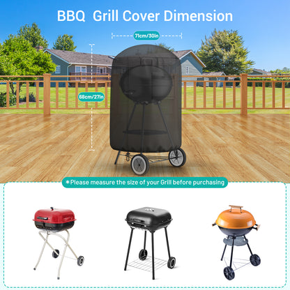BROSYDA Barbecue Cover Weatherproof (71 x 68 cm)