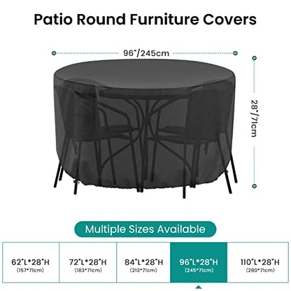 Round Patio Furniture Cover