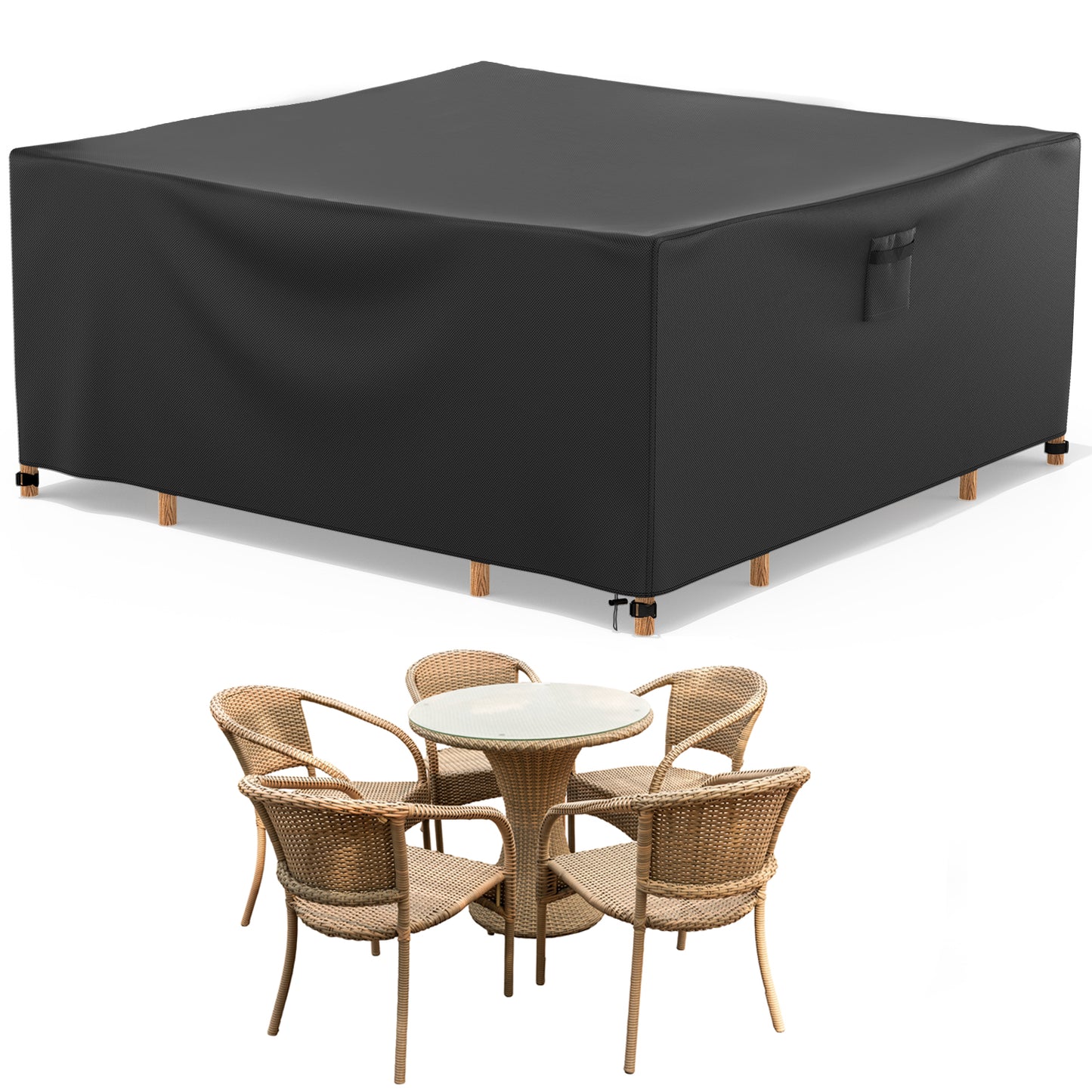 BROSYDA Garden Furniture Covers 150x150x74cm