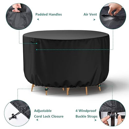 Round Patio Furniture Cover