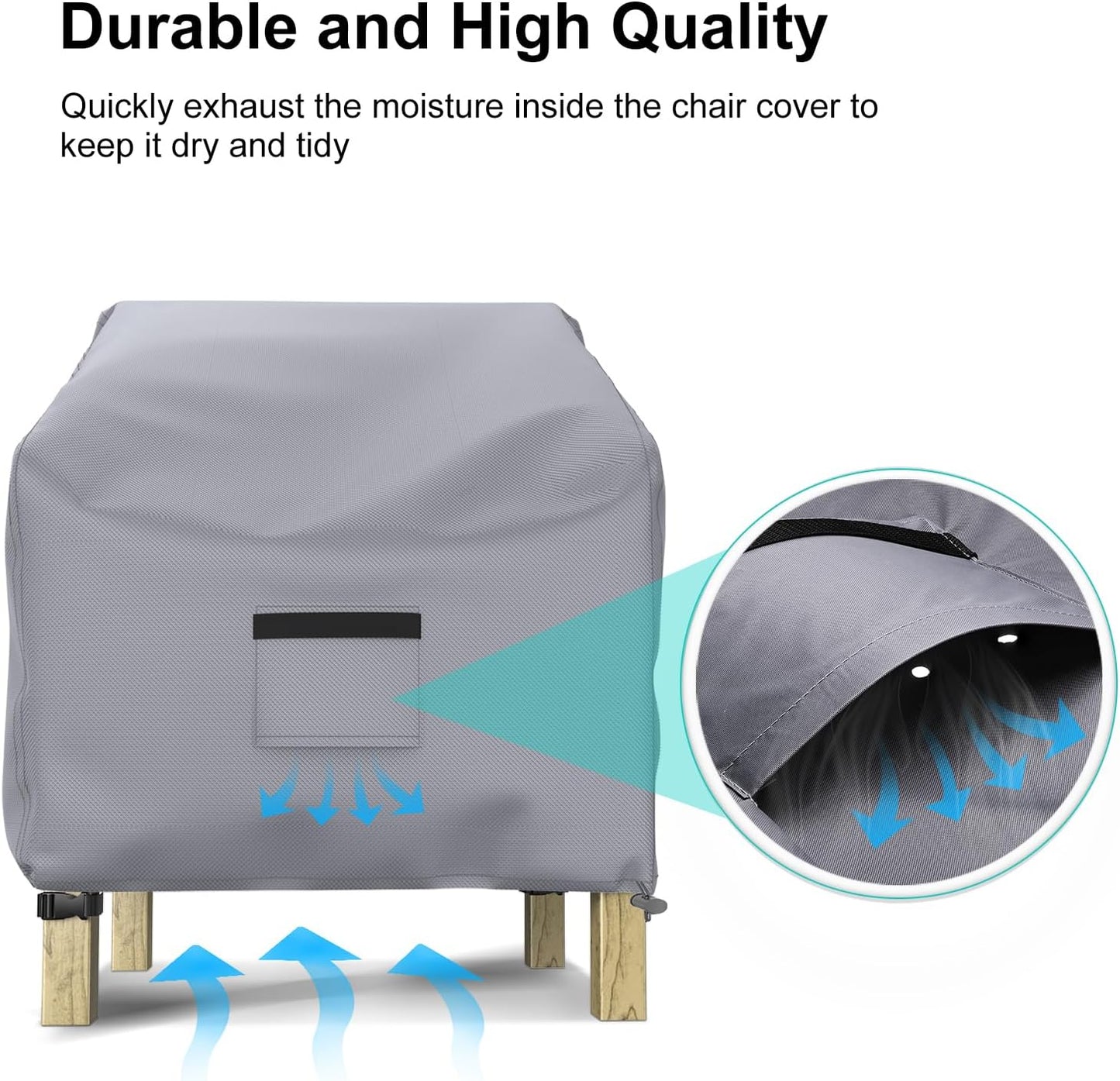 Patio Chair Covers for Outdoor Furniture Waterproof 2 Pack
