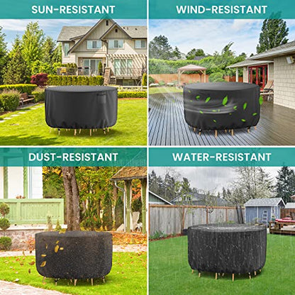 Round Patio Furniture Cover