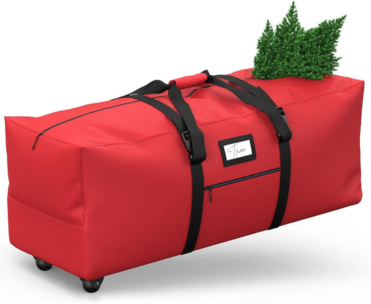 Rolling Christmas Tree Storage Bag(Red)