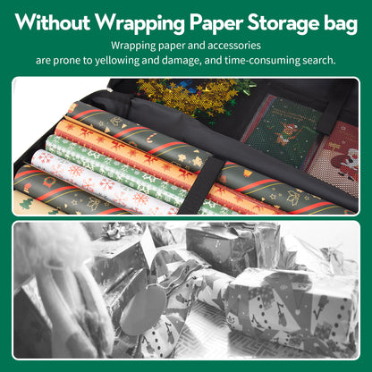 BROSYDA Wrapping Paper Storage Bag 82x13x34cm