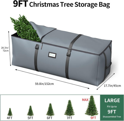 Christmas Tree Storage Bag 9Ft (Grey)