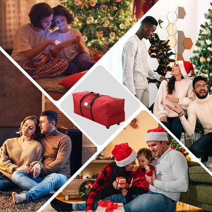 Rolling Christmas Tree Storage Bag(Red)