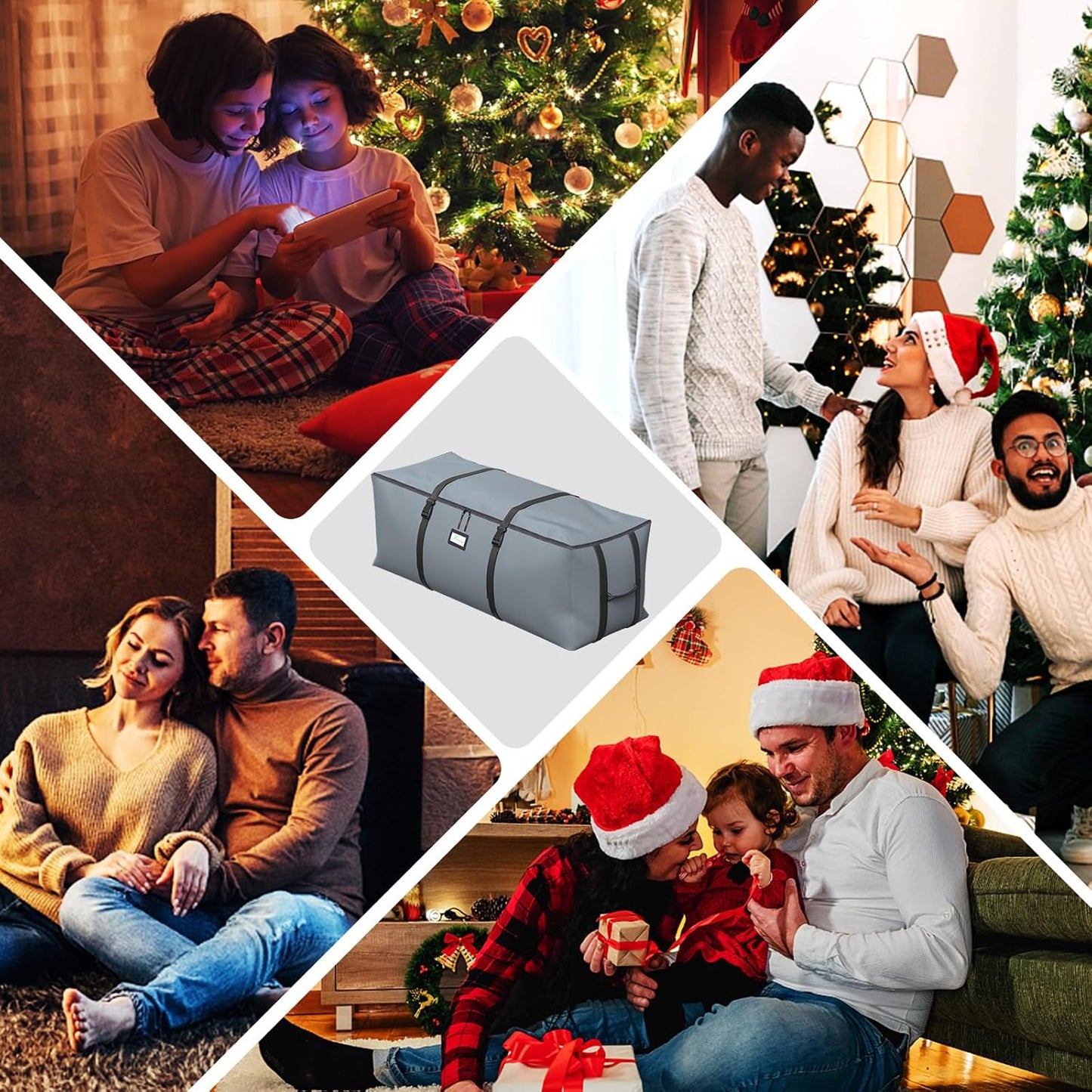 Christmas Tree Storage Bag 9Ft (Grey)