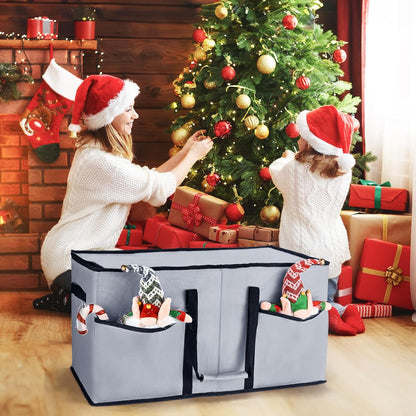 Christmas Ornament Storage Box（Grey）