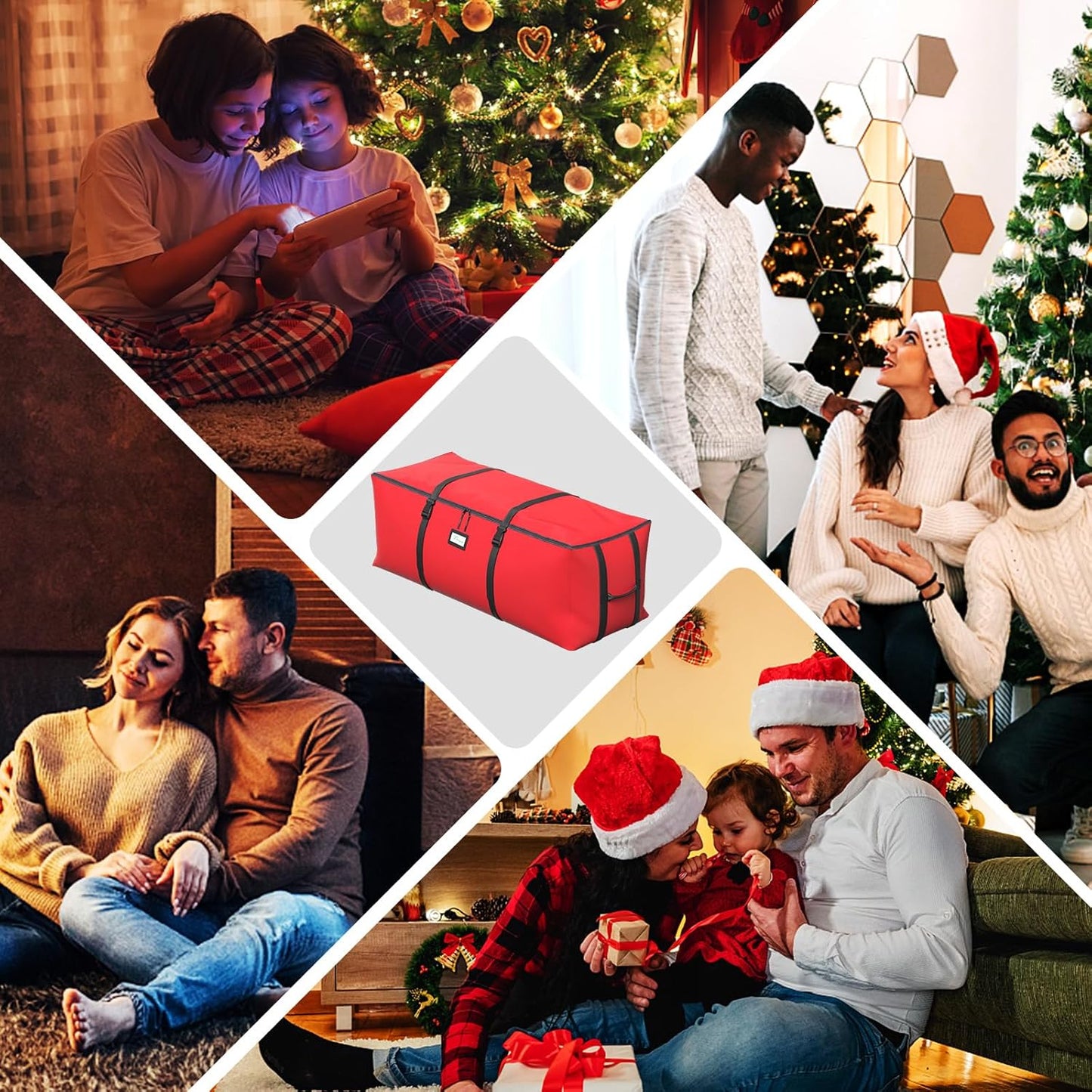 Christmas Tree Storage Bag (Red)