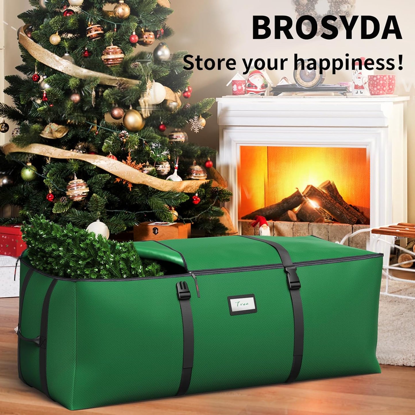 Christmas Tree Storage Bag  (Green)