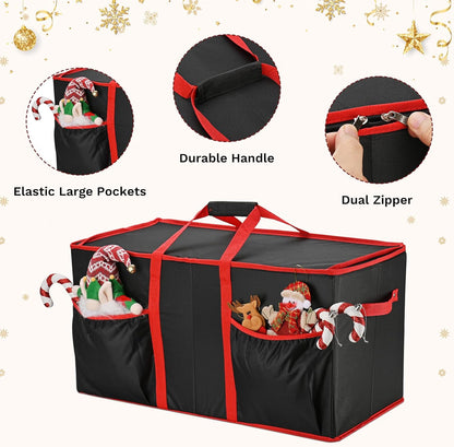 Christmas Ornament Storage Box（Black）