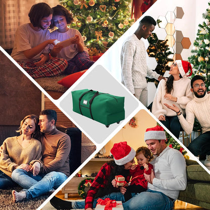 Rolling Christmas Tree Storage Bag(Green)