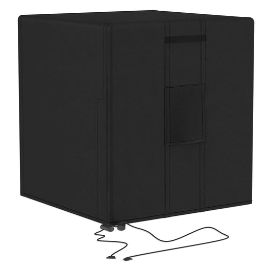 Central Large AC Cover Black – Durable Waterproof Outdoor Protection